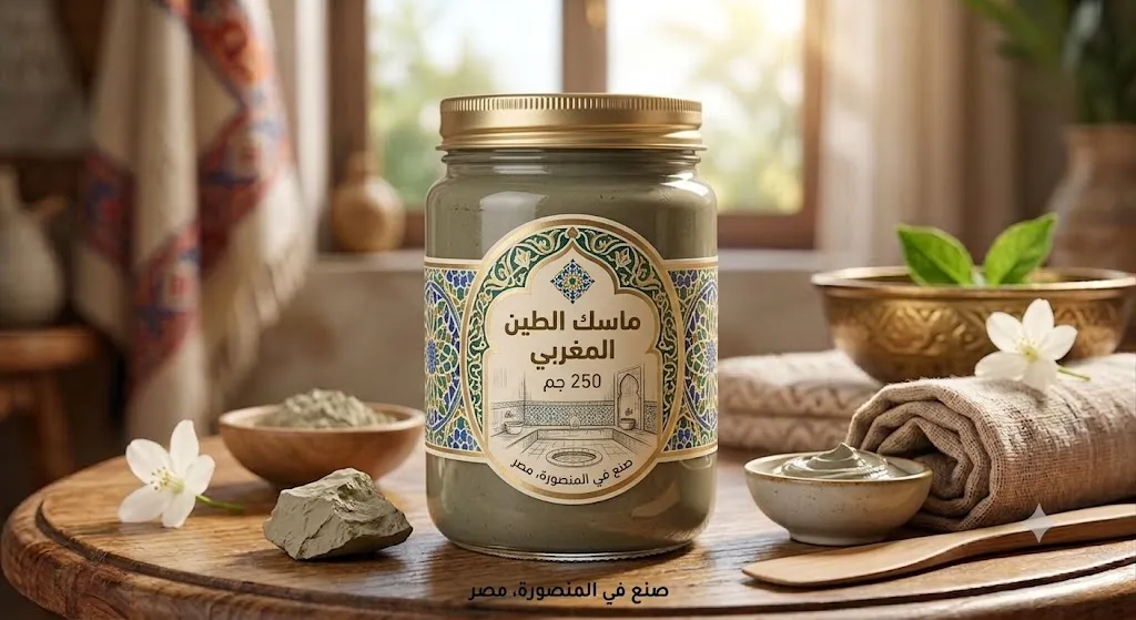 [COS-04-001-0001] ماسك الطين المغربي 250 جم