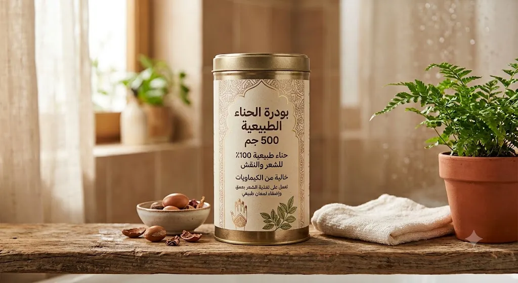 [COS-04-001-0002] بودرة الهيرنا الطبيعية 500 جم
