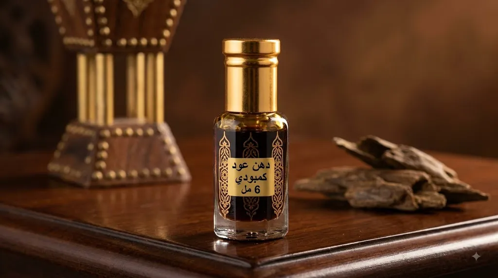 دهن عود كمبودي 6 مل